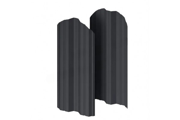 Штакетник металлический МП М-111-Т 0.45мм о-образный Штакетник металлический МП М-111-Т 0.45мм о-образный