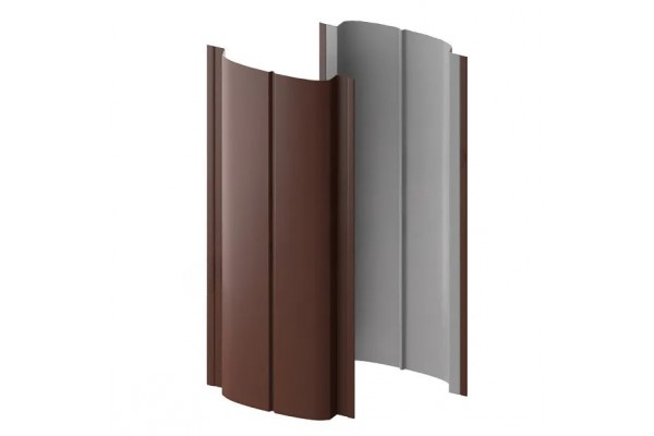 Штакетник металлический МП ELLIPSE-T 19х126 0,4мм прямой