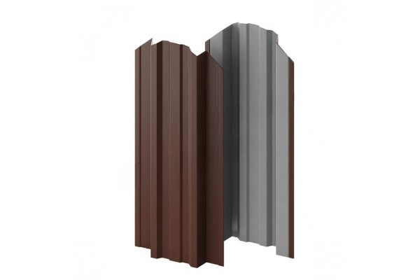 Штакетник металлический МП TRAPEZE-T 16,5х118 0.4мм о-образный Штакетник металлический МП TRAPEZE-T 16,5х118 0.4мм о-образный